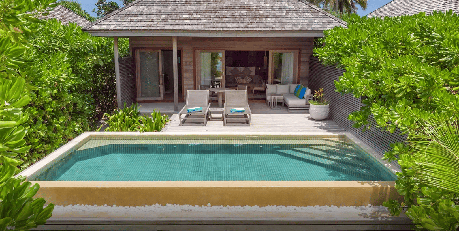Beach Pool Villa · One bedroom · 132 sqm · 9 villas